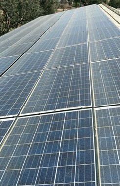 Commercial Solar Panel Cleaning